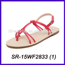 Sandalias al por mayor de las sandalias de la venta al por mayor de China para las imágenes de las señoras los últimos diseños de las sandalias de las señoras